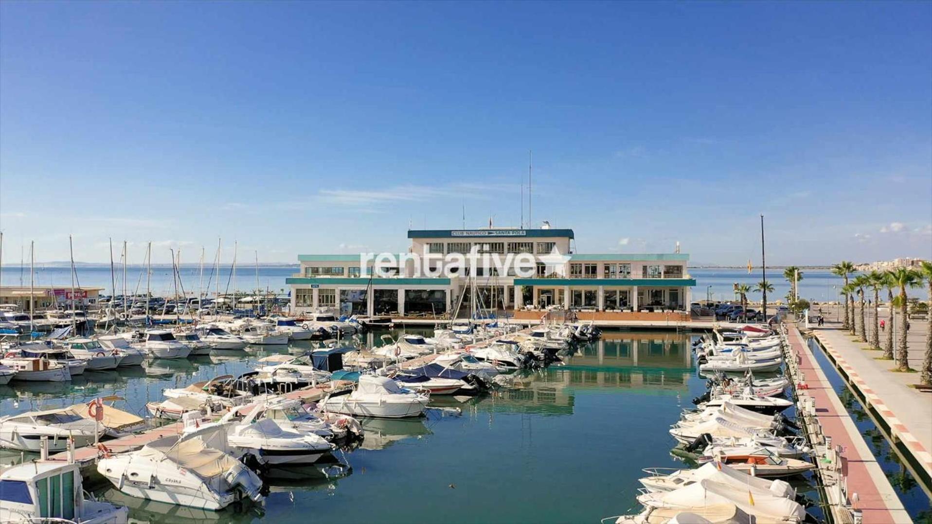 Rentafive Cerca Del Puerto 2 Min Andando Playa Apartment Санта Пола Екстериор снимка