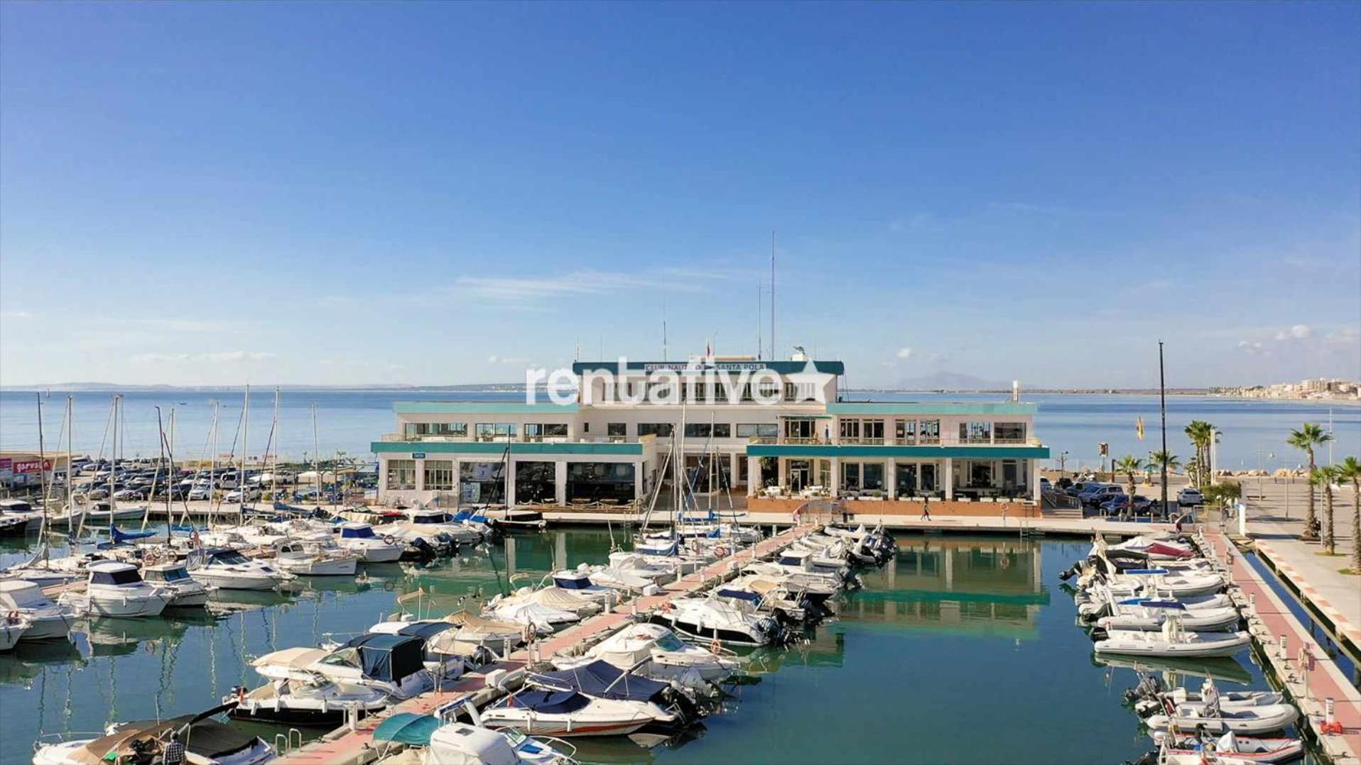 Rentafive Cerca Del Puerto 2 Min Andando Playa Apartment Санта Пола Екстериор снимка